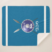 Couverture Sherpa Bouclier Maccabee Et Paroles (Devant (Horizontal))