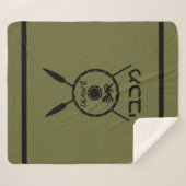 Couverture Sherpa Bouclier Maccabee Soumis Et Voies (Devant (Horizontal))