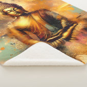 Couverture Sherpa Bouddha spirituel (3/4)