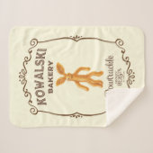 Couverture Sherpa Boulangerie Kowalski - Bowtruckle (Devant (Horizontal))