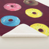 Couverture Sherpa Boulons de rubis : Motif imperméable. (3/4)