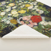 Couverture Sherpa Bouquet de fleurs dans un vase de Vincent Van Gogh (3/4)