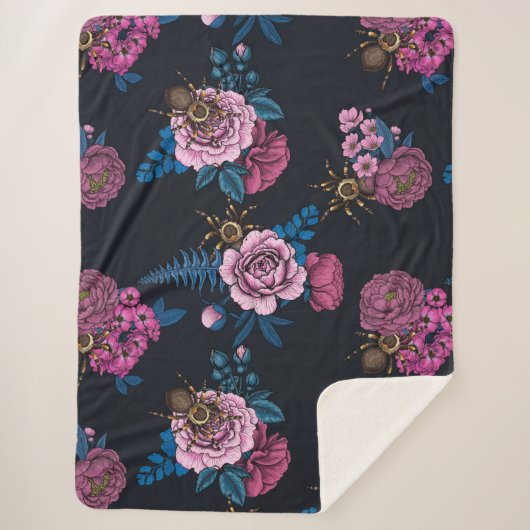 Couverture Sherpa Bouquets et tarantula 2 (Devant)