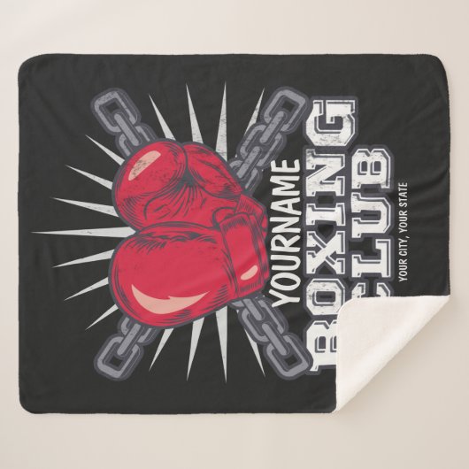 Couverture Sherpa Boxer champion de course (Devant (Horizontal))