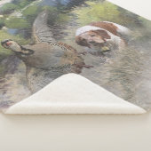 Couverture Sherpa Bretagne Espagnol chasse perdrix chukar, Art (3/4)