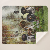 Couverture Sherpa Bretagne Espagnols, chasse aux oiseaux (Devant (Horizontal))