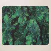 Couverture Sherpa Brindilles de Noël (Devant (Horizontal))