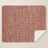 Couverture Sherpa brique de béton Brown (Devant (Horizontal))