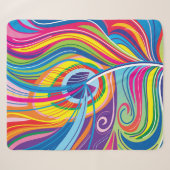 Couverture Sherpa Brise de plume vibrante (Devant (Horizontal))