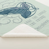 Couverture Sherpa Broche elfique de la Communauté citation graphique (3/4)