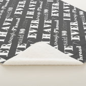 Couverture Sherpa Broderie Pas Suffisamment Thread Stitcher Artisana (3/4)