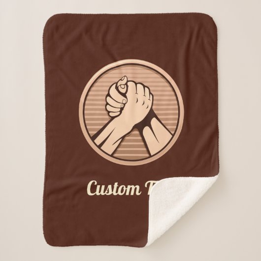 Couverture Sherpa Bronze (Devant)