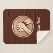 Couverture Sherpa Bronze (Devant (Horizontal))