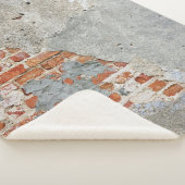 Couverture Sherpa Brown brick wall (3/4)