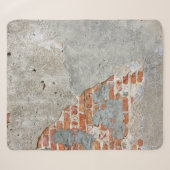 Couverture Sherpa Brown brick wall (Devant (Horizontal))