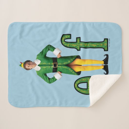 Couverture Sherpa Buddy le logo Elf Movie (Devant (Horizontal))