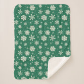 Couverture Sherpa Buddy le Motif Elf Snowflake (Devant)