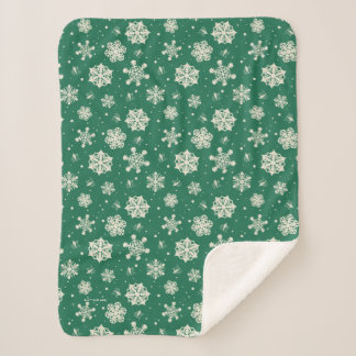 Couverture Sherpa Buddy le Motif Elf Snowflake