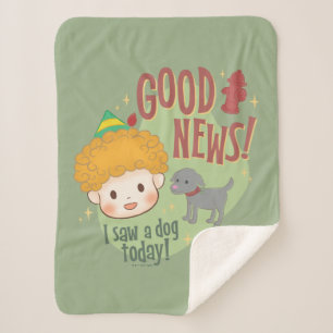 Couverture Sherpa Buddy l'Elf Bonne Nouvelle ! J'ai vu un chien aujo