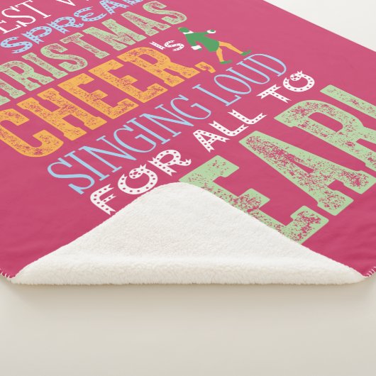 Couverture Sherpa Buddy l'Elfe | Citation de Noël (3/4)