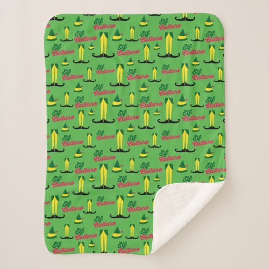 Couverture Sherpa Buddy l'Elfe | Elf Culture Motif (Devant)