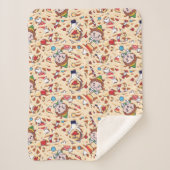 Couverture Sherpa Buddy l'Elfe | Motif de Noël (Devant)