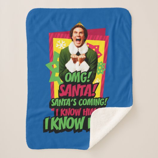 Couverture Sherpa Buddy l'Elfe | OMG ! père Noël ! (Devant)
