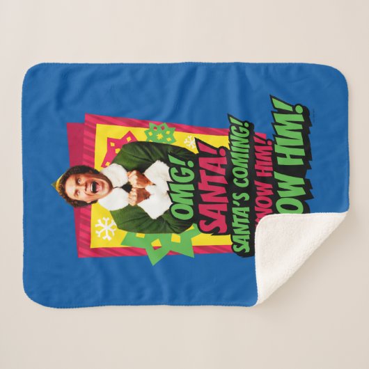 Couverture Sherpa Buddy l'Elfe | OMG ! père Noël ! (Devant (Horizontal))