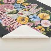 Couverture Sherpa BUGS BUNNY™ Broderie Florale Graphique (3/4)
