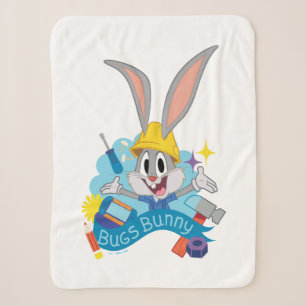 Couverture Sherpa BUGS BUNNY BUILDERS™ Art du personnage BUGS BUNNY