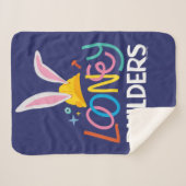 Couverture Sherpa BUGS BUNNY BUILDERS™| Casque empilé Logo (Devant (Horizontal))