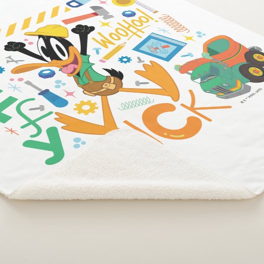 Couverture Sherpa BUGS BUNNY BUILDERS™| DAFFY DUCK™ Work Tools (3/4)