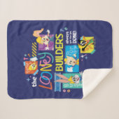 Couverture Sherpa BUGS BUNNY BUILDERS™| Le Collage Looney Builders (Devant (Horizontal))