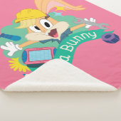 Couverture Sherpa BUGS BUNNY BUILDERS™| Lola Bunny Character Graphic (3/4)
