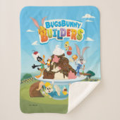 Couverture Sherpa BUGS BUNNY BUILDERS™| Looney Builders Ice Cream (Devant)