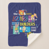 Couverture Sherpa BUGS BUNNY BUILDERS™| The Looney Builders Collage (Devant)