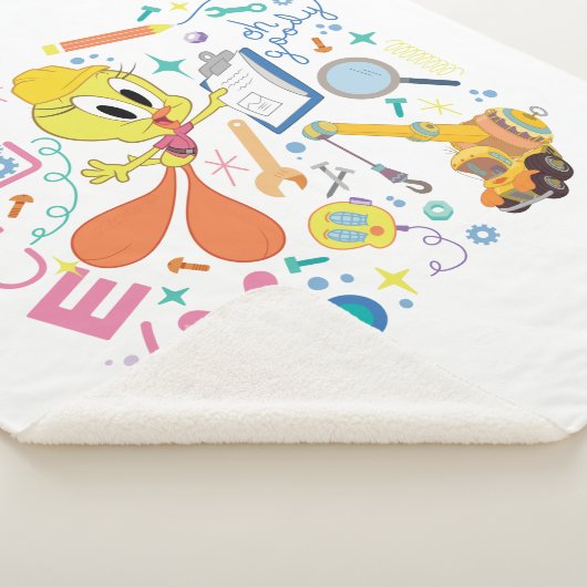 Couverture Sherpa BUGS BUNNY BUILDERS™| TWEETY™ Work Tools (3/4)