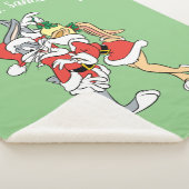 Couverture Sherpa BUGS BUNNY™ et Lola Mistletoe Kiss (3/4)