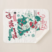 Couverture Sherpa BUGS BUNNY™ - Ho Ho Ho, Hare We Go ! (Devant (Horizontal))