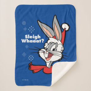 Couverture Sherpa BUGS BUNNY™ "Sleigh Whaat ?"