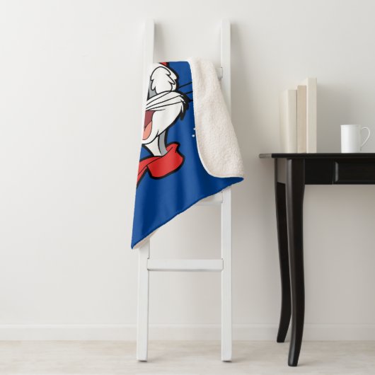 Couverture Sherpa BUGS BUNNY™ "Sleigh Whaat ?" (En situation)