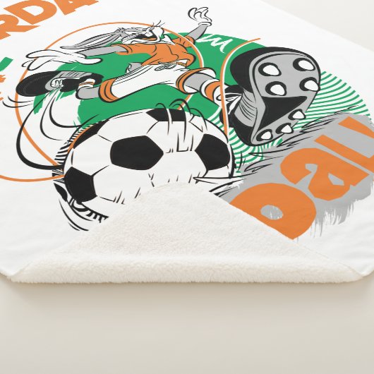 Couverture Sherpa BUGS BUNNY™ Soccer objectif (3/4)