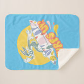 Couverture Sherpa BUGS BUNNY™ - Surfs Up! (Devant (Horizontal))