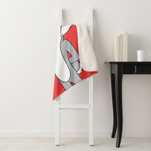 Couverture Sherpa BUGS BUNNY™ With Carrot (En situation)