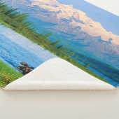 Couverture Sherpa Bull moose in Wonder Lake (3/4)