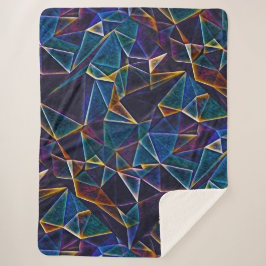 Couverture Sherpa Bulles cassées (Devant)