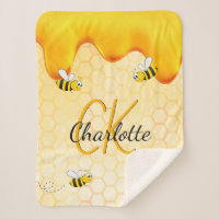 Bumble abeilles miel nid d'abeille goutte de miel