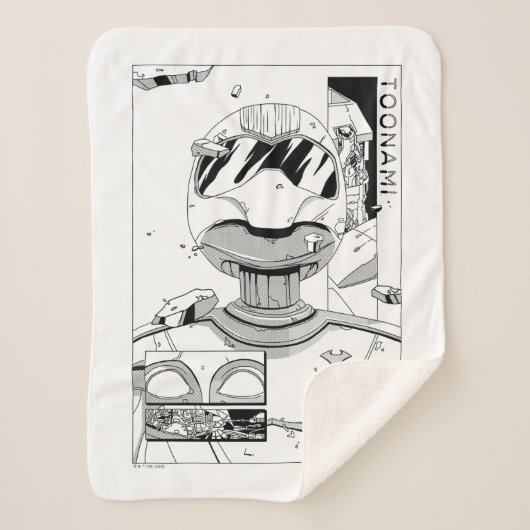 Couverture Sherpa Bumper de style comique Toonami TOM 5 & SARA (Devant)