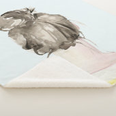 Couverture Sherpa Bun de noeud de cheveux Brown (3/4)