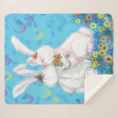 Couverture Sherpa Bunny Sherpa Blanket - Hug (Devant (Horizontal))